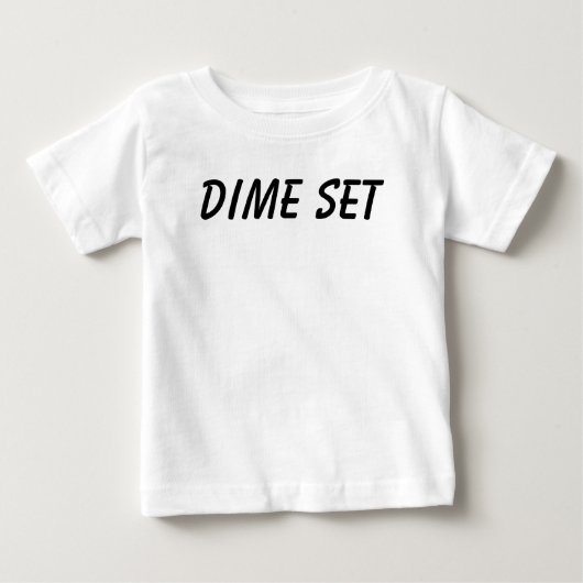 Dingset Baby T-shirt (Voorkant)