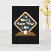 Dingstabel is de mijne puzzel kaart (Gele Bloem)