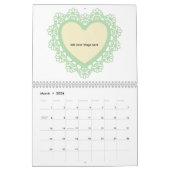 Dingus Hart en Kant Kleurrijk Kalender (Mar 2026)