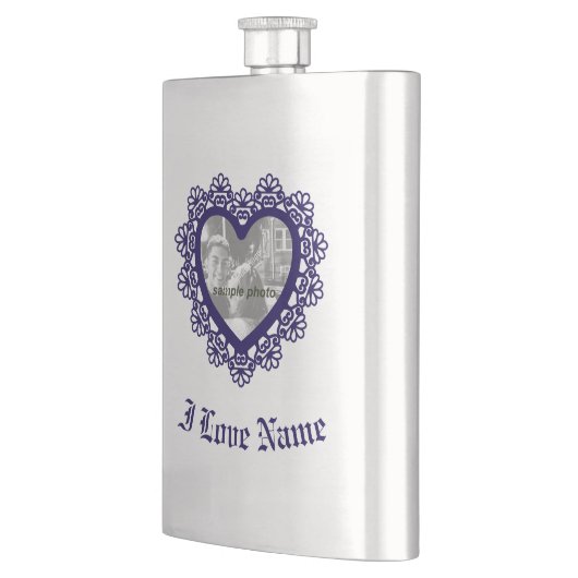 Dingus Heart Lace Lijst Classic Flask Flacon (Links)