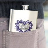 Dingus Heart Lace Lijst Classic Flask Flacon (Voorbeeld)