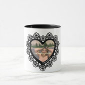 Dingus Heart Lace Lijst mok (Midden)