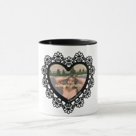 Dingus Heart Lace Lijst mok
