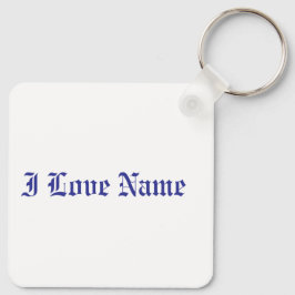 Dingus Heart Lace Lijst Sleutelhanger