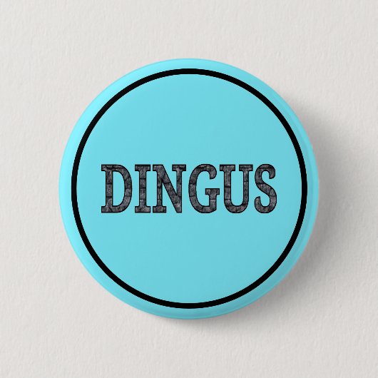 Dingus Ronde Button 5,7 Cm (Voorkant)