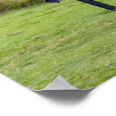 Dingvellir Church Cemetery, IJsland Poster (Hoek)