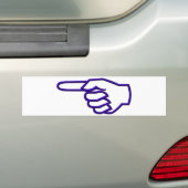 Dingvinger Bumpersticker (Op auto)