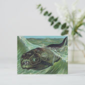 Dinicthys Prehistorische Animal Briefkaart (Staand voorkant)