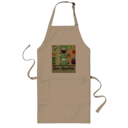 Dining Apron Lang Schort (Voorkant)
