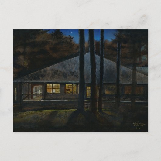 Dining Hall Briefkaart (Voorkant)