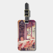 Dining in Paris Al Fresco Bagagelabel (Voorkant verticaal)