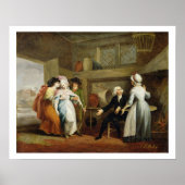 'Dining in the Hayfields' (verrast door de heer Th Poster (Voorkant)