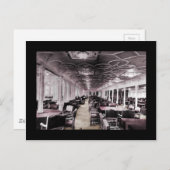 Dining Room Aisle Titanic Briefkaart (Voorkant / Achterkant)