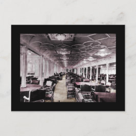 Dining Room Aisle Titanic Briefkaart