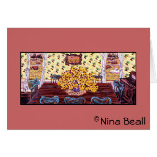 "Dining Room at the Boerderij", door Nina Beall