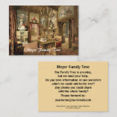 Dining Room, Neuschwanstein Castle, Duitsland Visitekaartje (Voorkant / Achterkant)