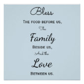 Dining Room Prayer Poster (Voorkant)