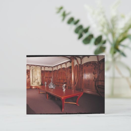 Dining Room van Adrien Benard Briefkaart (Staand voorkant)