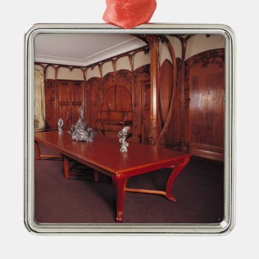 Dining Room van Adrien Benard Metalen Ornament (Voorkant)