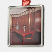 Dining Room van Adrien Benard Metalen Ornament (Links)