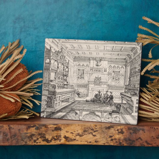 Dining Room, van 'Voorbeelden van oude en moderne Fotoplaat (Zijkant)