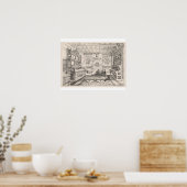 Dining Room, van 'Voorbeelden van oude en moderne Poster (Keuken)
