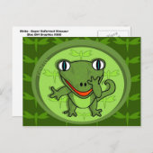 Dinito, de supermisvormde dinosaurus. Briefkaart (Voorkant / Achterkant)