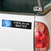 DINK DE bumpersticker (Op Truck)