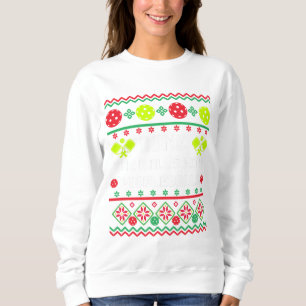 Dink de zalen met Pickleball Ugly Sweater Style