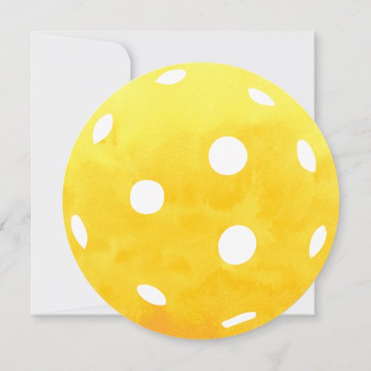 Dink Dink Pickleball Verjaardag Kaart (Achterkant)