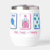 Dink Drink, Mahjong / Pickleball Mahjong op maat (Voorkant)