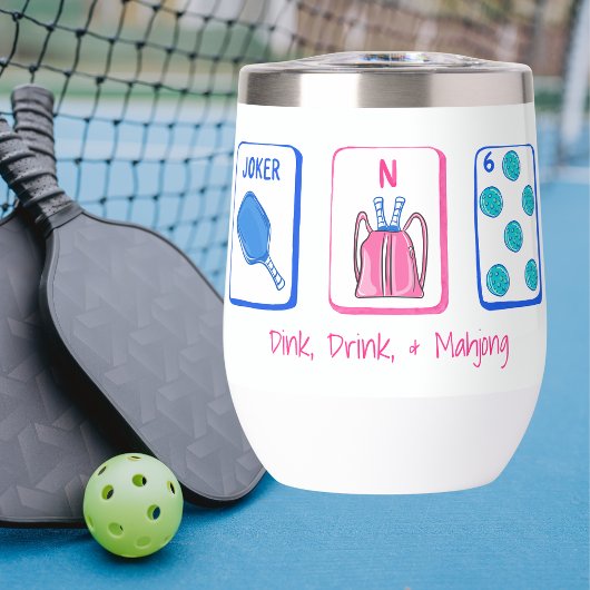 Dink Drink, Mahjong / Pickleball Mahjong op maat