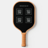 Dink & Drink Tournament Award met sponsor Logo Pickleball Paddle (Achterkant)