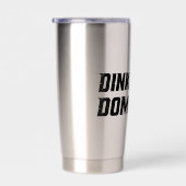 Dink Drive Dominate - Graphic Pickleball Statement Geïsoleerde Drinkbeker (Rechts)