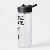 Dink Drive Dominate - Graphic Pickleball Statement Waterfles (Links)