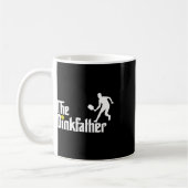 Dink Father Pickleball Dad Funny Pickleball Koffiemok (Links)