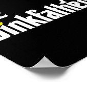 Dink Father Pickleball Dad Funny Pickleball Poster (Hoek)