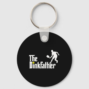 Dink Father Pickleball Dad Funny Pickleball Sleutelhanger