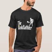 Dink Father Pickleball Dad Funny Pickleball T-shirt (Voorkant)