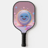 Dink Happens - Minimale Kawaii Pickleball Paddle B (Achterkant)