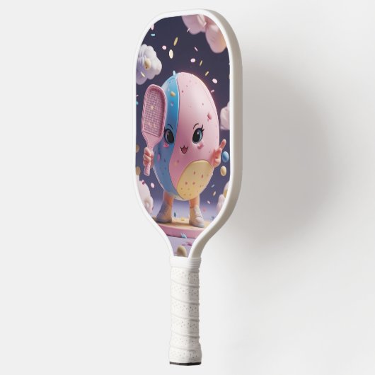 Dink Happens - Minimale Kawaii Pickleball Paddle B (Links)