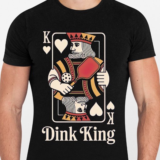 Dink King - Grappig Pickleball Lovers Tshirt