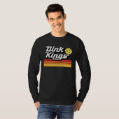 Dink Kings Cute Pickleball Team 80s Pickle Ball R T-shirt (Voorkant volledig)