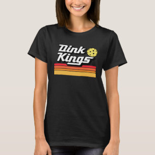 Dink Kings Schattig Pickleball Team 80s Pickle Ba T-shirt
