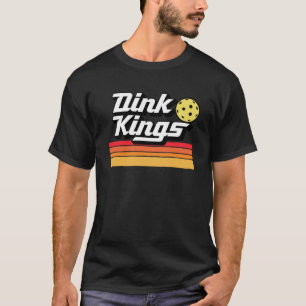 Dink Kings Schattig Pickleball Team 80s Pickle Bal T-shirt