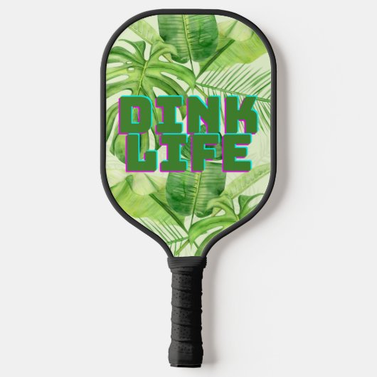 DINK LIFE Pickleball Paddle (Achterkant)