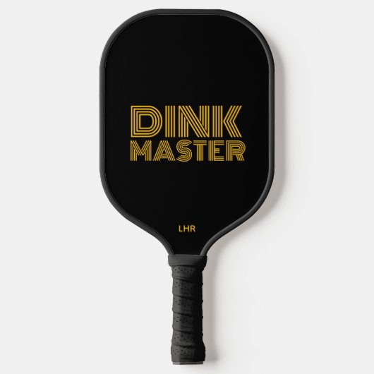 Dink Master Grappige Pickleball Paddle (Voorkant)