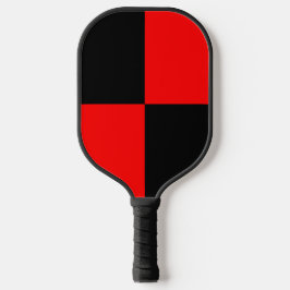 Dink n Go Nuts Pickleball Red zwarte controleur Pickleball Paddle