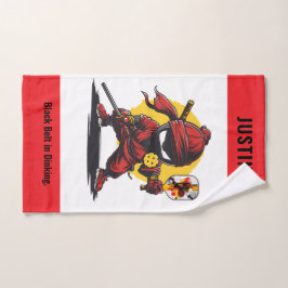 Dink Ninja Douanehanddoek, Handdoek