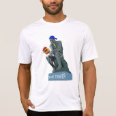 Dink Pickleball de denker als dinker performance T-shirt (Voorkant)
